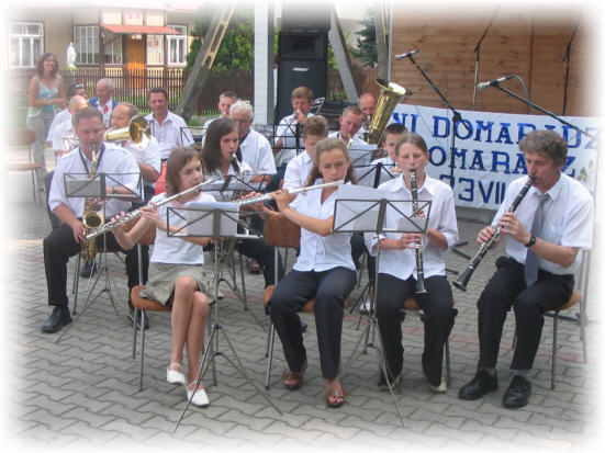 Wystp orkiestry dtej GOK w Domaradzu